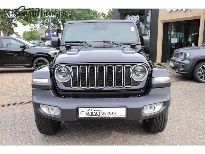 Gebraucht Jeep Wrangler Sahara 272 PS (200 kW) 2024 Black clear coat SUV
