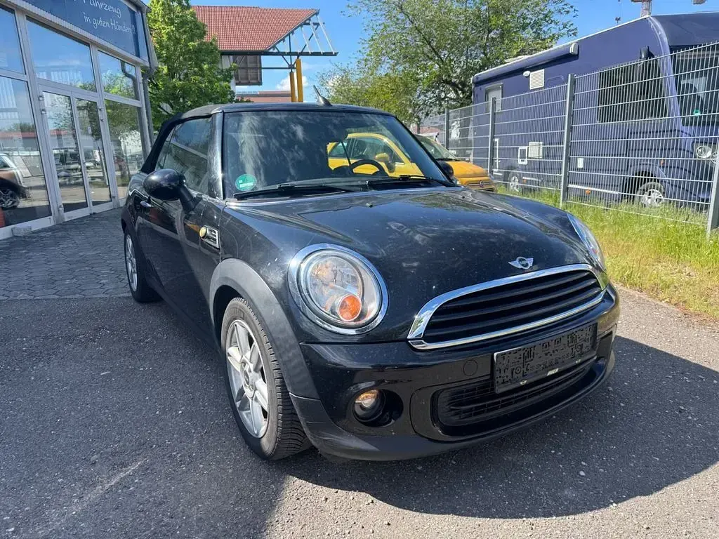 Gebraucht Mini One Cabriolet 98 PS (72 kW) 2013 Schwarz Cabrio