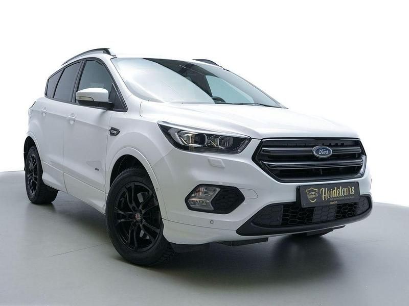 Frostweiß Gebraucht 2017 Ford Kuga ST-Line SUV | 16.990 € (Fairer Preis) - Bild 1/4
