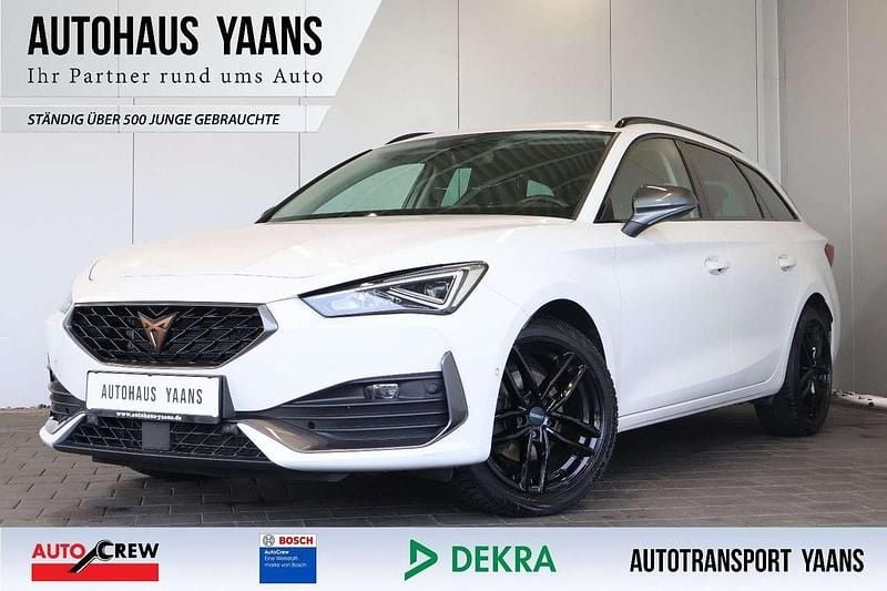 Gebraucht Cupra Leon 150 PS (110 kW) 2023 "candy" weiss Kombi