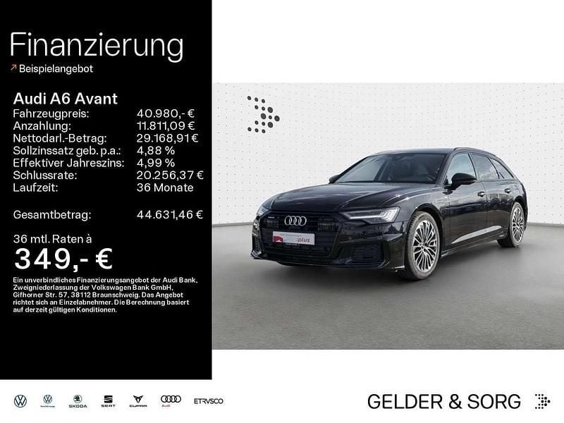 Gebraucht Audi A6 S-Line 367 PS (269 kW) 2022 Mythosschwarz metallic Kombi