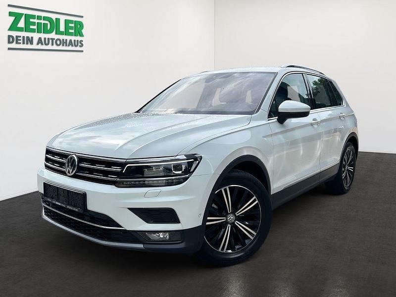 Weiß Gebraucht 2020 VW Tiguan Highline SUV | 23.950 € (Guter Preis) - Bild 1/4