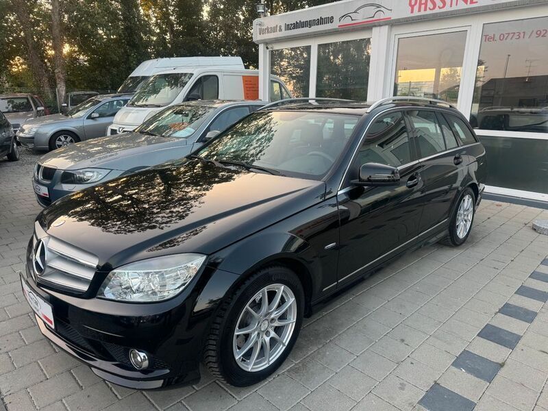 Schwarz Gebraucht 2009 Mercedes C180 Limousine | 9.999 € (Teuer) - Bild 1/4