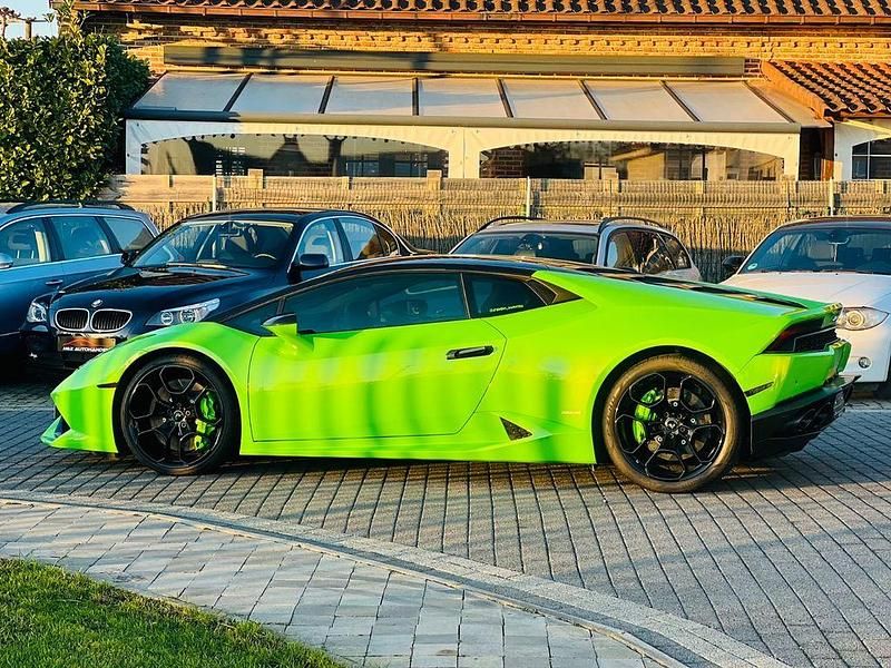 Gebraucht Lamborghini Huracán 610 PS (448 kW) 2015 Grün Coupé
