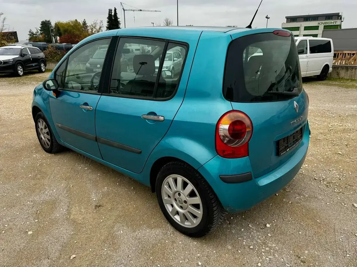 Gebraucht Renault Modus Dynamique 75 PS (55 kW) 2005 Blau minze Van / Kleinbus