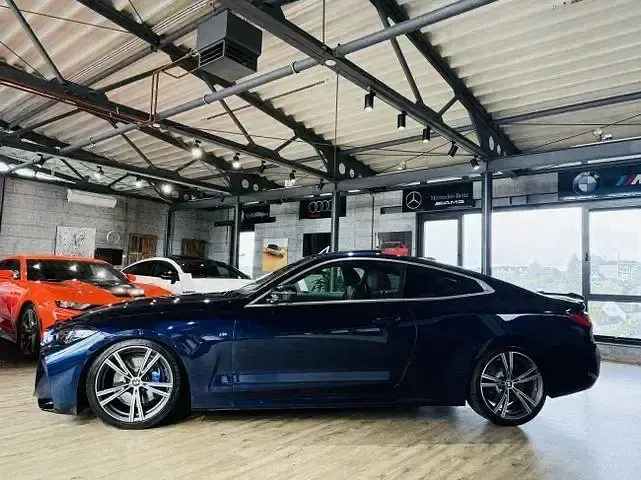 Gebraucht BMW 430 M Sport 258 PS (189 kW) 2021 Tansanitblau ii metallic Coupé