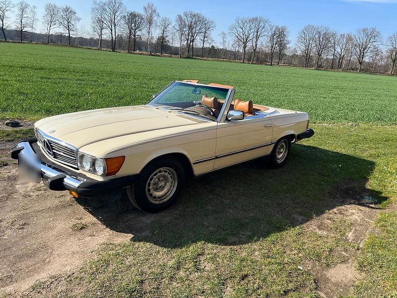 Gebraucht Mercedes SL450 180 PS (132 kW) 1977 Beige Cabrio