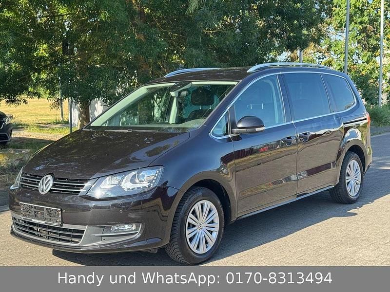 Schwarz Gebraucht 2017 VW Sharan Highline Van / Kleinbus | 11.750 € (Guter Preis) - Bild 1/4