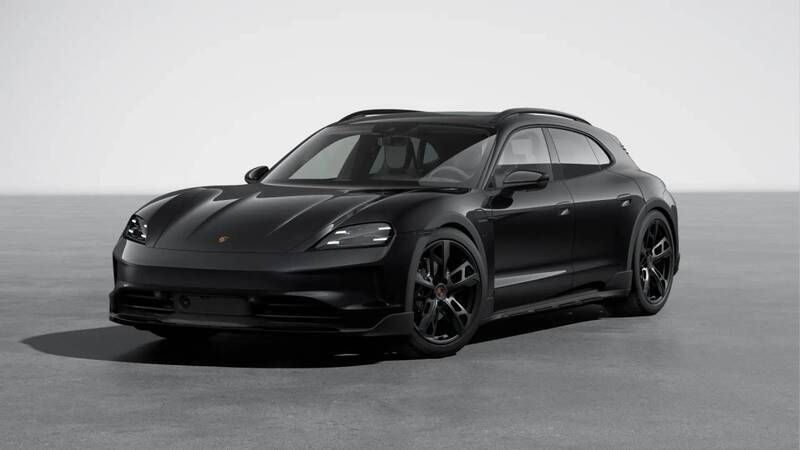 Tiefschwarzmetallic Gebraucht 2024 Porsche Taycan Cross Turismo Limousine | 111.900 € (Superpreis) - Bild 1/4