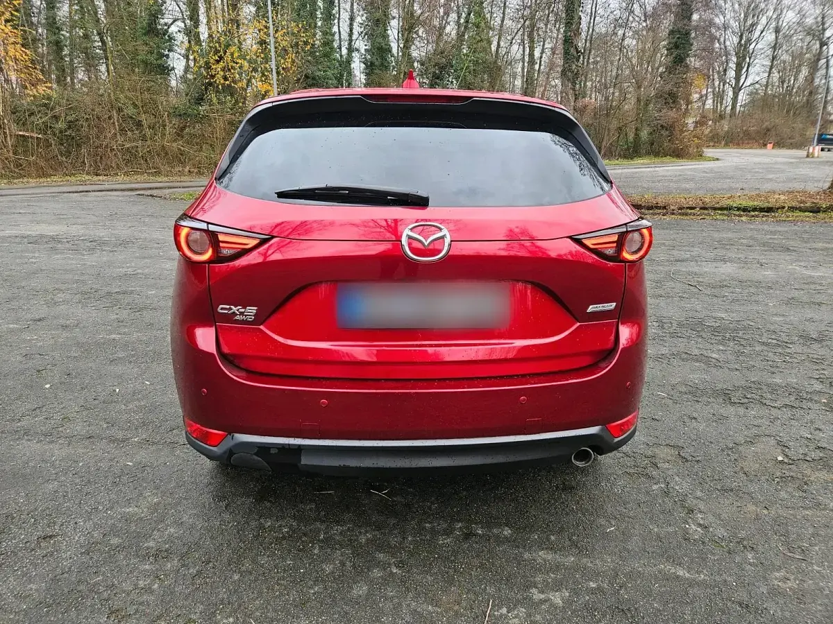 Gebraucht Mazda CX-5 Sports-Line 184 PS (135 kW) 2018 Rot SUV