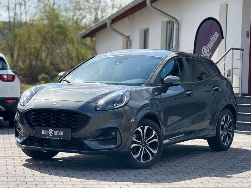 Magneticgrau (metallic) Gebraucht 2024 Ford Puma ST-Line SUV | 17.700 € (Fairer Preis) - Bild 1/4