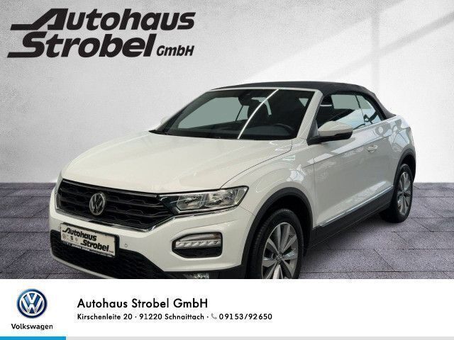 Pure white Gebraucht 2020 VW T-Roc Cabriolet Style Cabrio | 22.990 € (Fairer Preis) - Bild 1/3