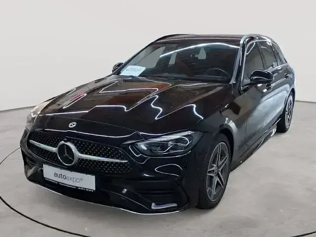 Gebraucht Mercedes C220 AMG 200 PS (147 kW) 2023 Obsidianschwarz metallic Kombi