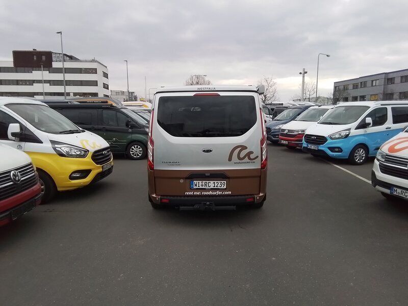 Gebraucht Ford Transit Custom Nugget 185 PS (136 kW) 2022 Silber Van / Kleinbus