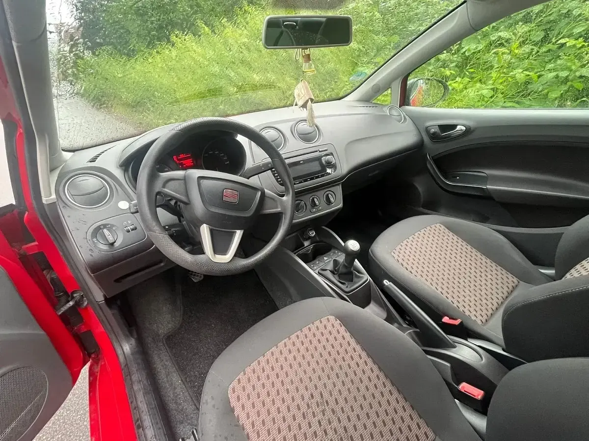 Gebraucht Seat Ibiza 69 PS (50 kW) 2009 Rot Kleinwagen