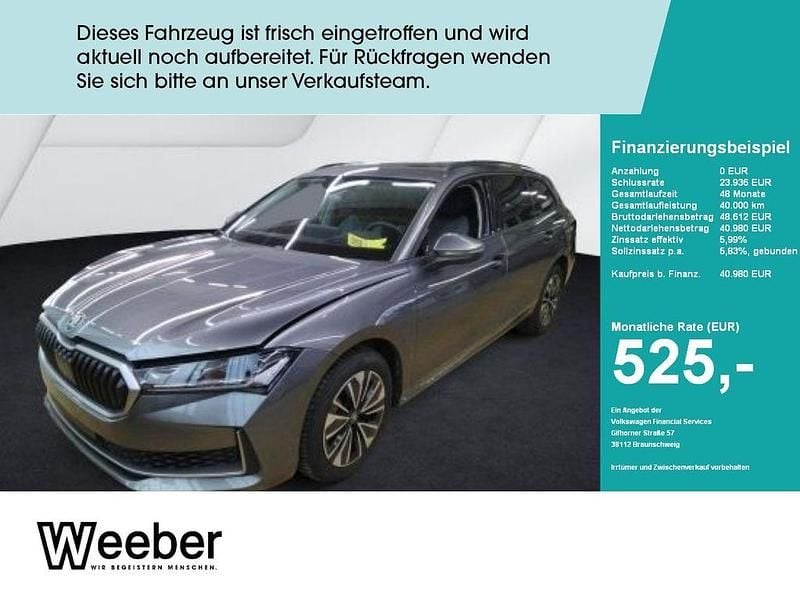 Gebraucht Skoda Superb Selection 265 PS (194 kW) 2025 Graphitegrau (metallic) Kombi