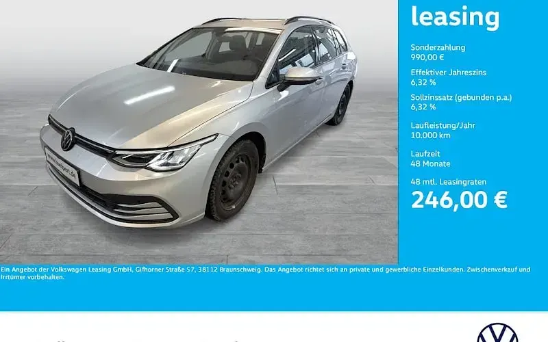 Gebraucht VW Golf VIII Life 150 PS (110 kW) 2022 Reflexsilber metallic Kombi