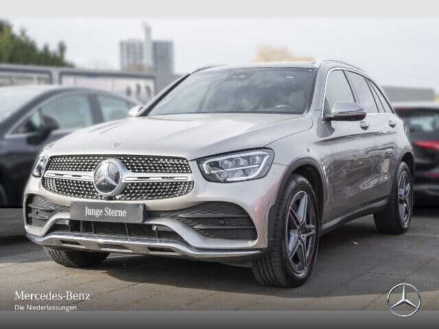 Silber Gebraucht 2022 Mercedes GLC400d AMG SUV | 42.990 € - Bild 1/4