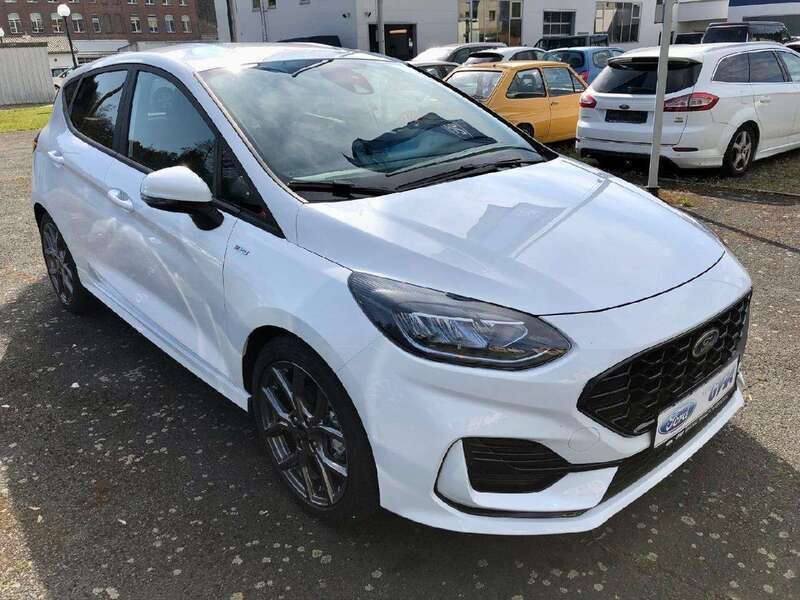 Gebraucht Ford Fiesta ST-Line 125 PS (91 kW) 2023 Weiß Kleinwagen