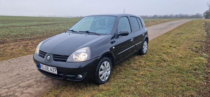 Gebraucht Renault Clio II Authentique 75 PS (55 kW) 2007 Schwarz Limousine