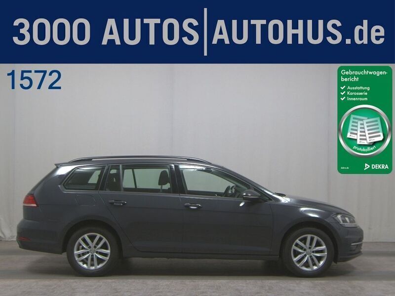 Grau Gebraucht 2020 VW Golf VII Comfortline Kombi | 14.880 € (Superpreis) - Bild 1/4