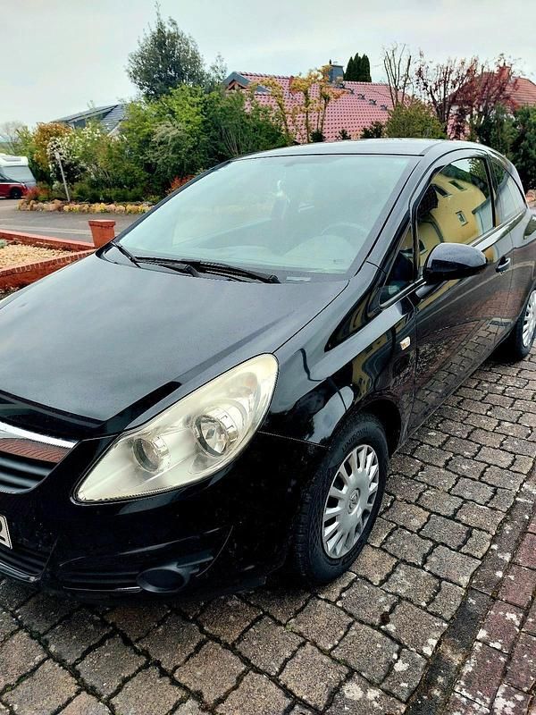 Gebraucht Opel Corsa 69 PS (50 kW) 2010 Schwarz Kleinwagen
