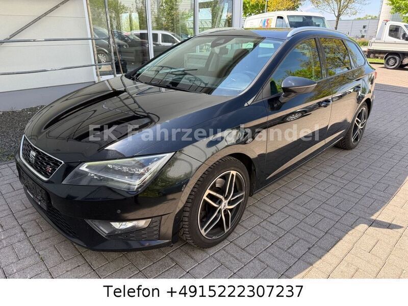 Schwarz Gebraucht 2016 Seat Leon ST FR Kombi | 9.999 € (Guter Preis) - Bild 1/4