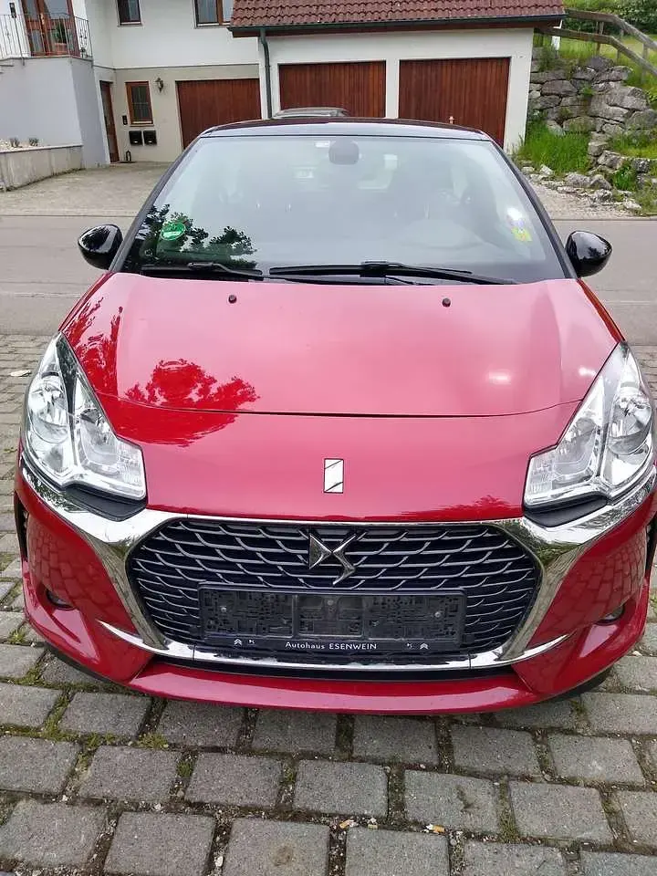 Brugt Citroën DS3 PureTech 110 HK (80 kW) 2018 Rød Sedan