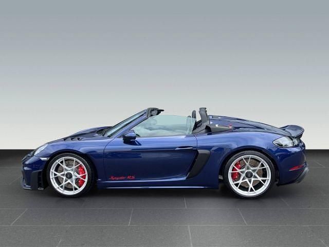 Neu Porsche 718 Spyder 500 PS (367 kW) 2026 Blau Cabrio