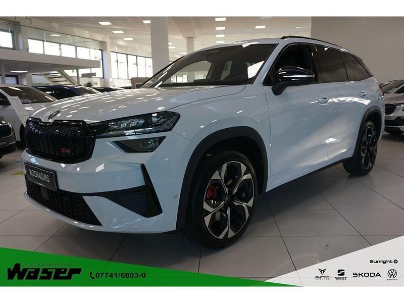 Weiss Neu 2025 Skoda Kodiaq RS SUV | 57.950 € (Fairer Preis) - Bild 1/4