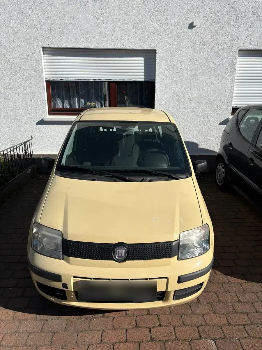 Gebraucht Fiat Panda 54 PS (39 kW) 2009 Gelb Kleinwagen