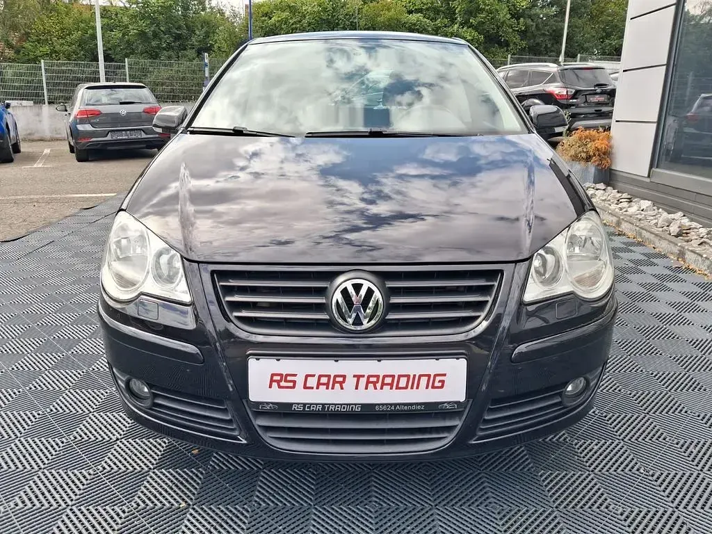Gebraucht VW Polo United 60 PS (44 kW) 2009 Schwarz Kleinwagen