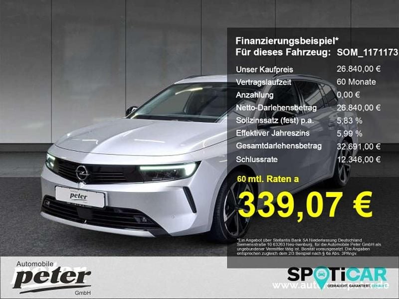 Grau/typ aussenverkleidung la Gebraucht 2024 Opel Astra Enjoy Kombi | 26.840 € (Fairer Preis) - Bild 1/4