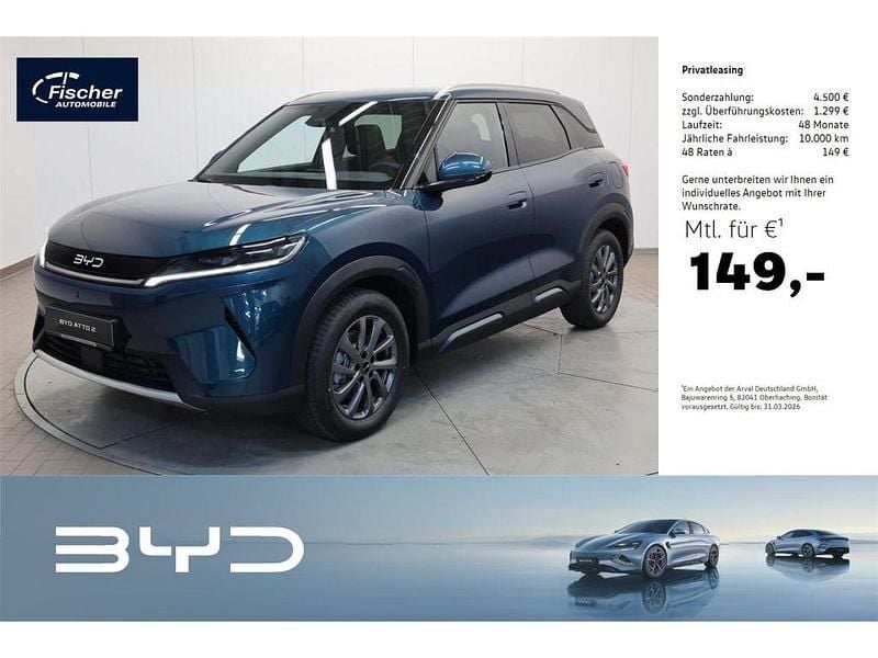 Neu BYD Atto 2 Boost 212 PS (155 kW) 2026 Midnight blue SUV