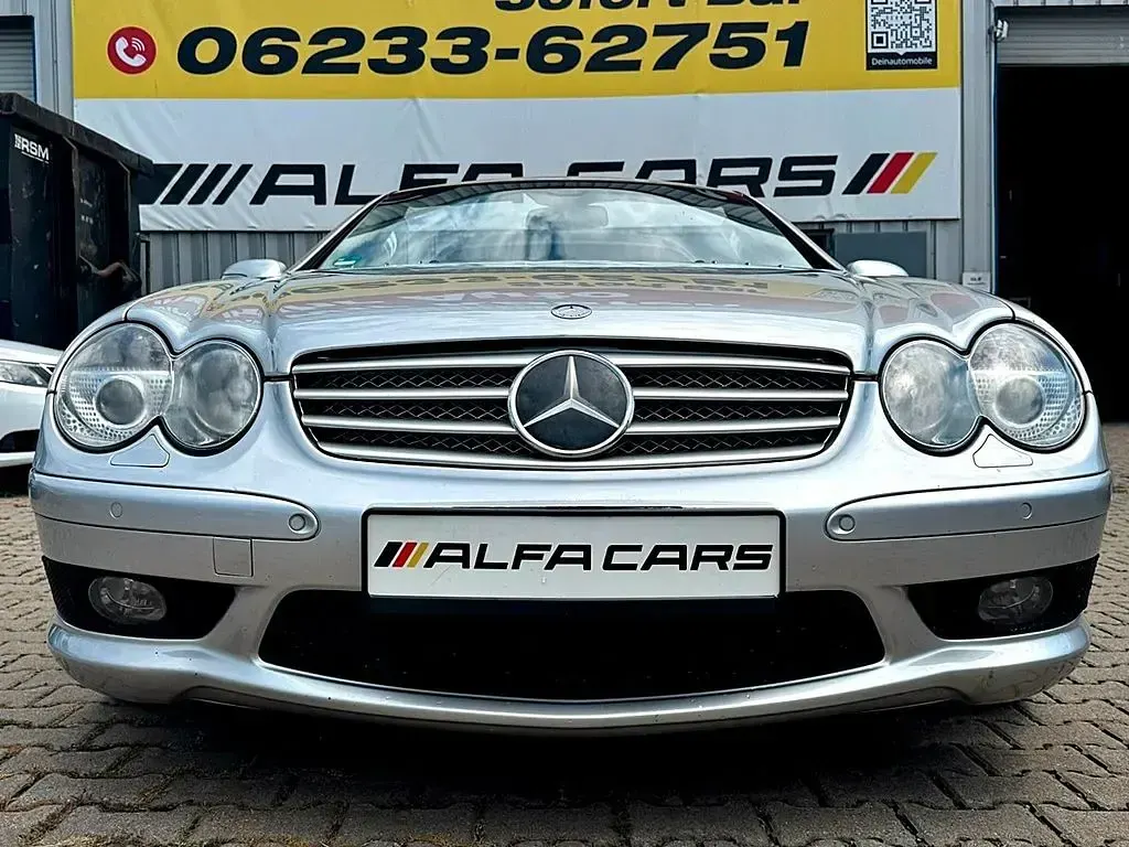 Gebraucht Mercedes SL55 AMG AMG 500 PS (367 kW) 2002 Silber Cabrio