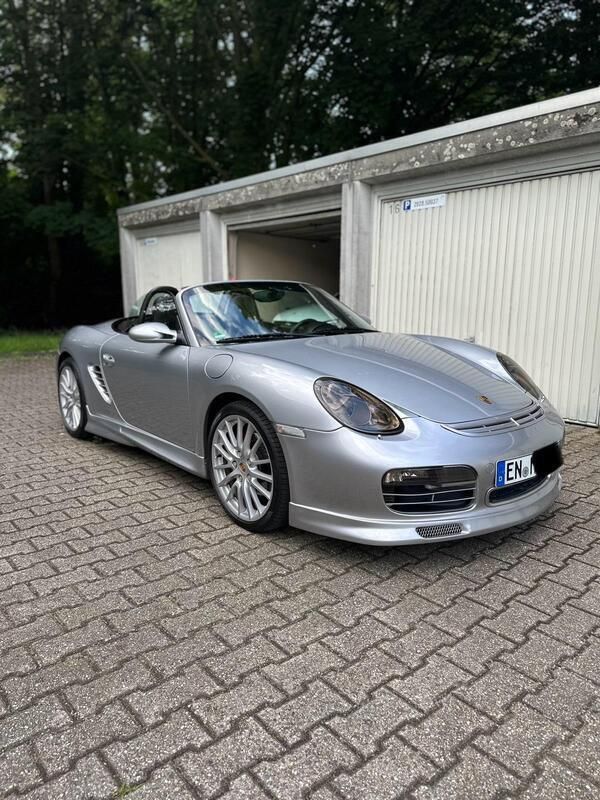 Silber Gebraucht 2008 Porsche Boxster S Cabrio | 22.499 € (Superpreis) - Bild 1/4