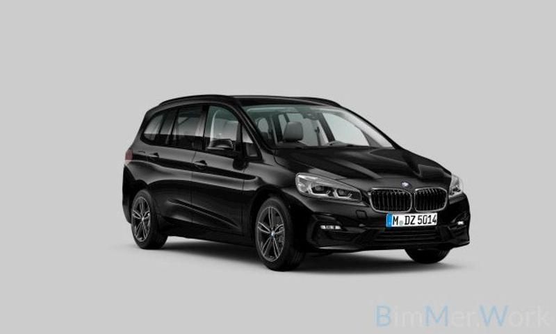 Schwarz Gebraucht 2019 BMW 216 Gran Tourer Sport Line Van / Kleinbus | 13.999 € (Guter Preis) - Bild 1/4