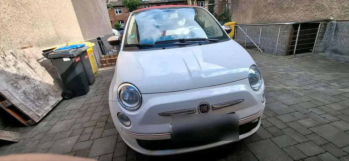 Gebraucht Fiat 500C 69 PS (50 kW) 2011 Weiß Cabrio