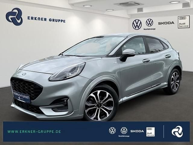 Silber Gebraucht 2021 Ford Puma Gen-E ST-Line SUV | 15.399 € (Superpreis) - Bild 1/4