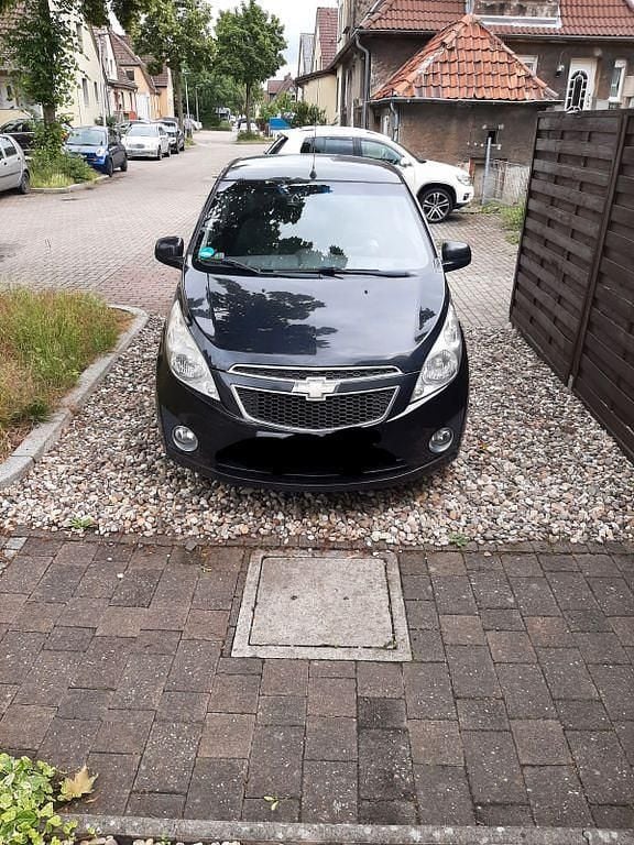 Schwarz Gebraucht 2010 Chevrolet Spark LS Kleinwagen | 1.500 € (Fairer Preis) - Bild 1/3