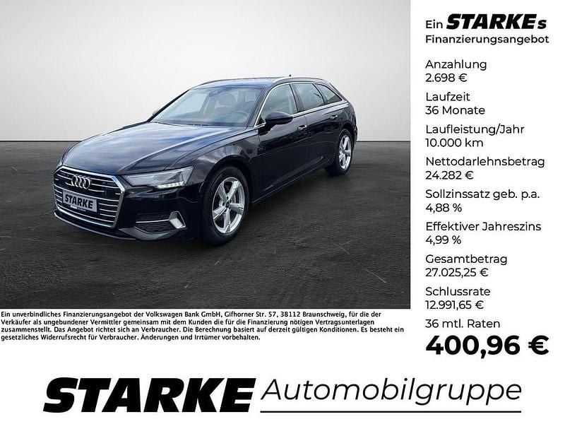 Gebraucht Audi A6 Sport 204 PS (150 kW) 2022 Brillantschwarz Kombi