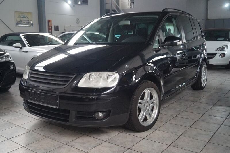 Schwarz Gebraucht 2006 VW Touran Highline Van / Kleinbus | 2.290 € (Fairer Preis) - Bild 1/4