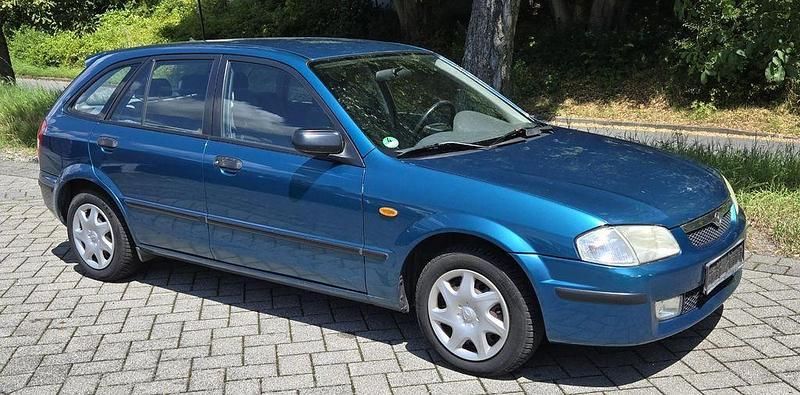 Grün Gebraucht 2000 Mazda 323F Limousine | 1.799 € (Guter Preis) - Bild 1/4