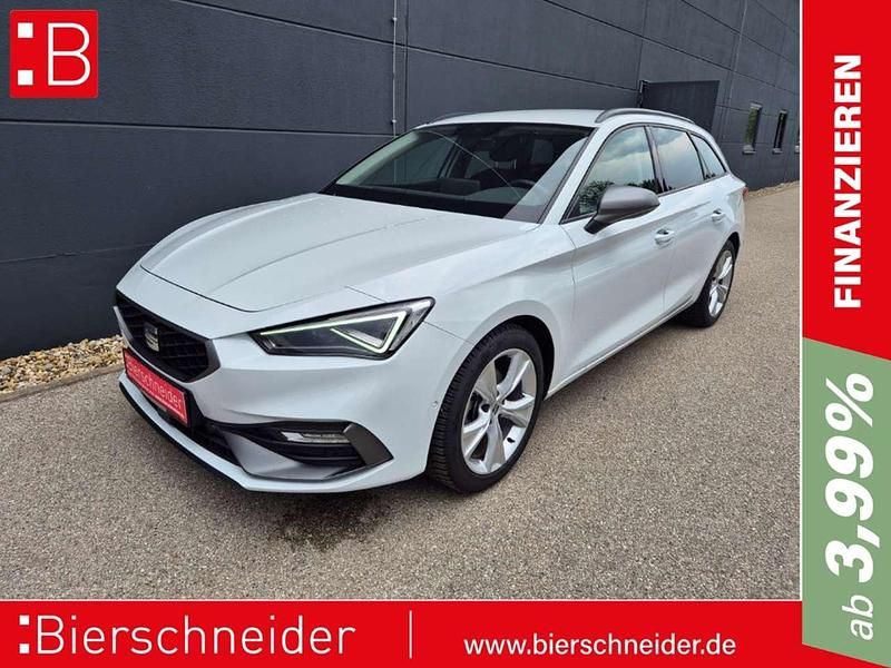 Weiss Gebraucht 2024 Seat Leon FR Kombi | 27.900 € (Fairer Preis) - Bild 1/3