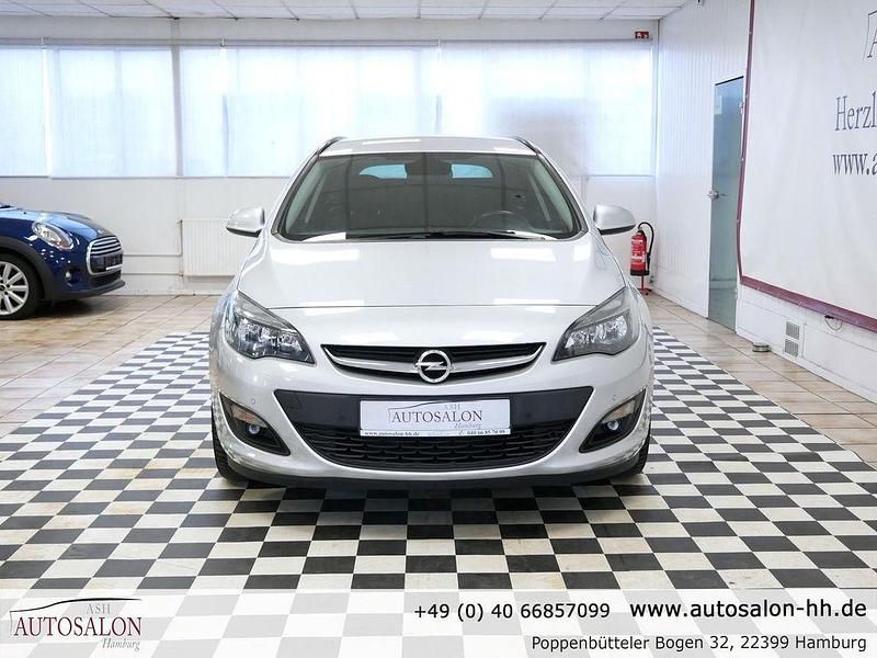 Gebraucht Opel Astra Style 110 PS (80 kW) 2016 Argon silber/ice silver (m2) Kombi