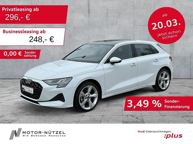 Gebraucht Audi A3 Advanced 116 PS (85 kW) 2025 Gletscherweiß metallic Limousine