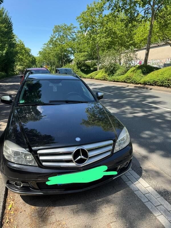Schwarz Gebraucht 2008 Mercedes C220 Kombi | 4.200 € (Superpreis) - Bild 1/4