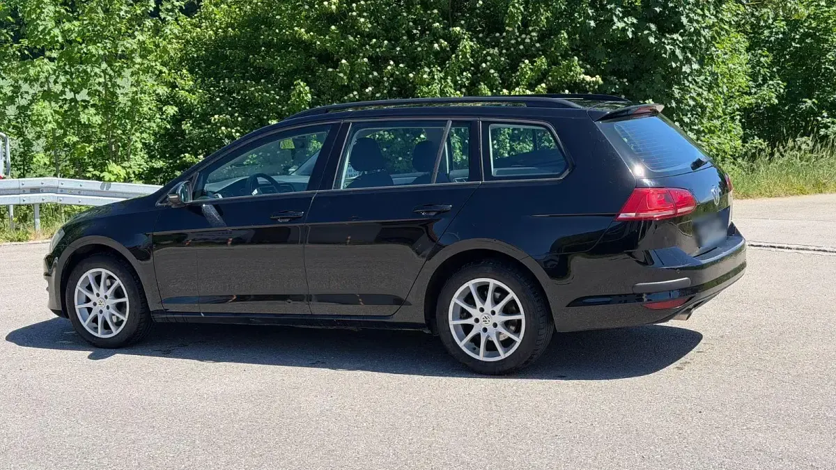 Gebraucht VW Golf VII 110 PS (80 kW) 2015 Schwarz Kombi