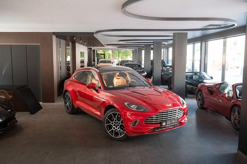 Rot Gebraucht 2022 Aston Martin DBX SUV | 139.990 € (Superpreis) - Bild 1/4