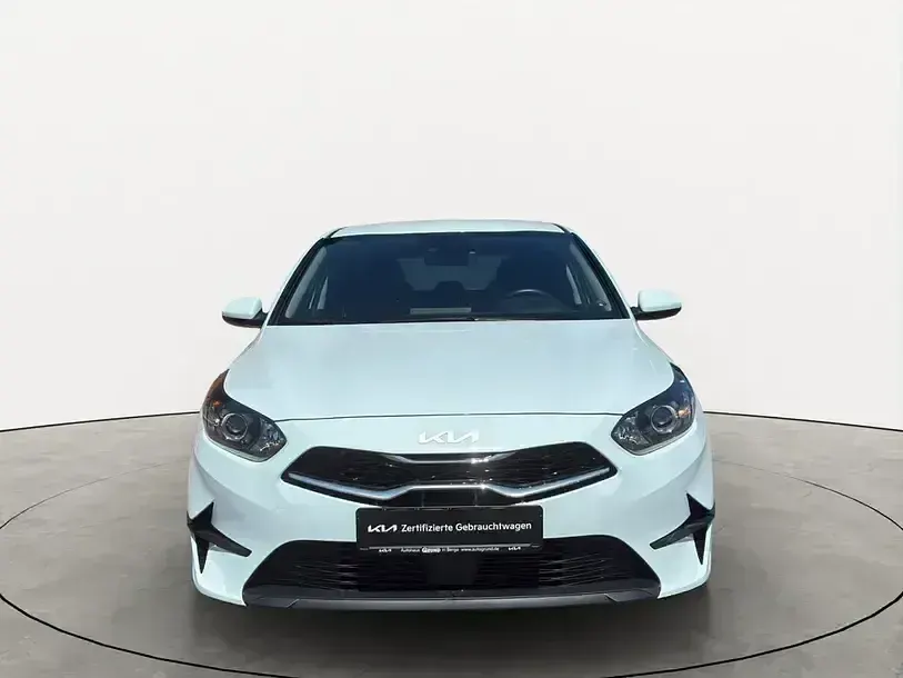 Gebraucht Kia Ceed Vision 160 PS (117 kW) 2023 Weiss / carraraweiss Kleinwagen